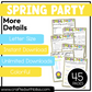 Printable Spring Party Games For All Bundle 30+ Games