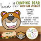 Feed the Bear Camping Task Cards | Task Box Activities | Centers