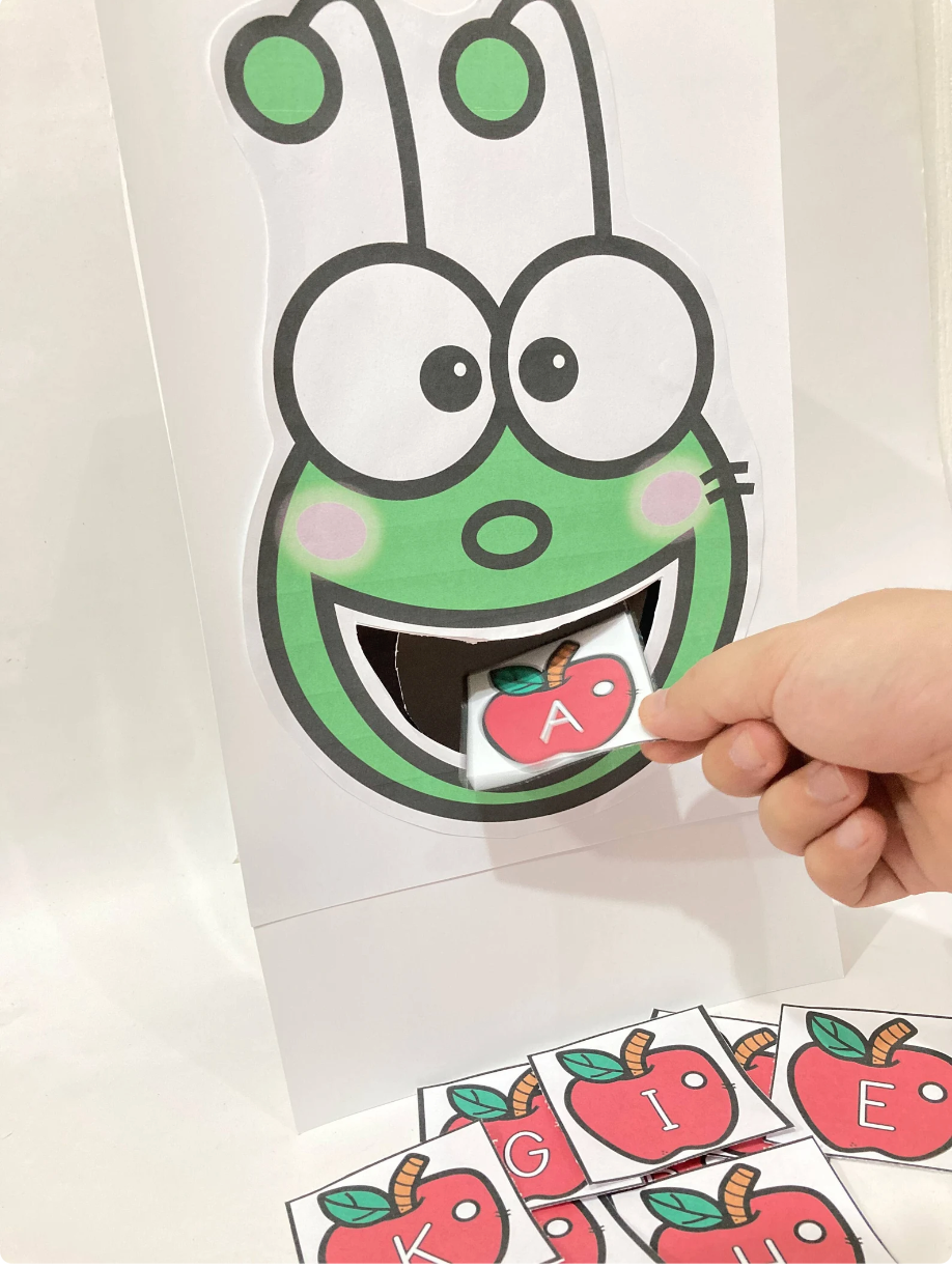 Feed the Caterpillar Task Cards | Task Box Activities | Centers