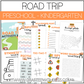 Road Trip Theme Games and Activities For Kids