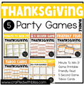 Thanksgiving Party Game Printable Bundle – CraftedwithBliss
