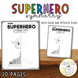 10 Superhero Symmetry For kids