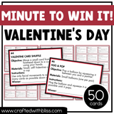 Valentine's Day Party Minute Games
