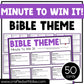 Bible Theme Party Game Printable Bundle Christian Sunday School