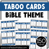 Bible Taboo Party Game 150 Cards Christian Fun Friday Ice Breaker Brain Break