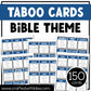 Bible Theme Party Game Printable Bundle Christian Sunday School