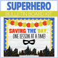 Superhero Bulletin Board Kit Door Classroom Decor Bulletin Back To School Kit