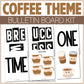Coffee Theme Brewing Bulletin Board Kit Door Classroom Decor Bulletin Decoration