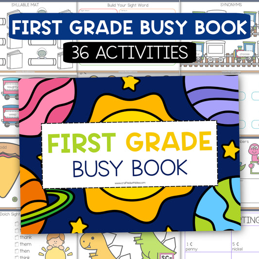 First Grade Busy Book