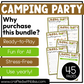 Printable Camping Party Games For All Bundle 30+ Games