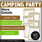 Printable Camping Party Games For All Bundle 30+ Games