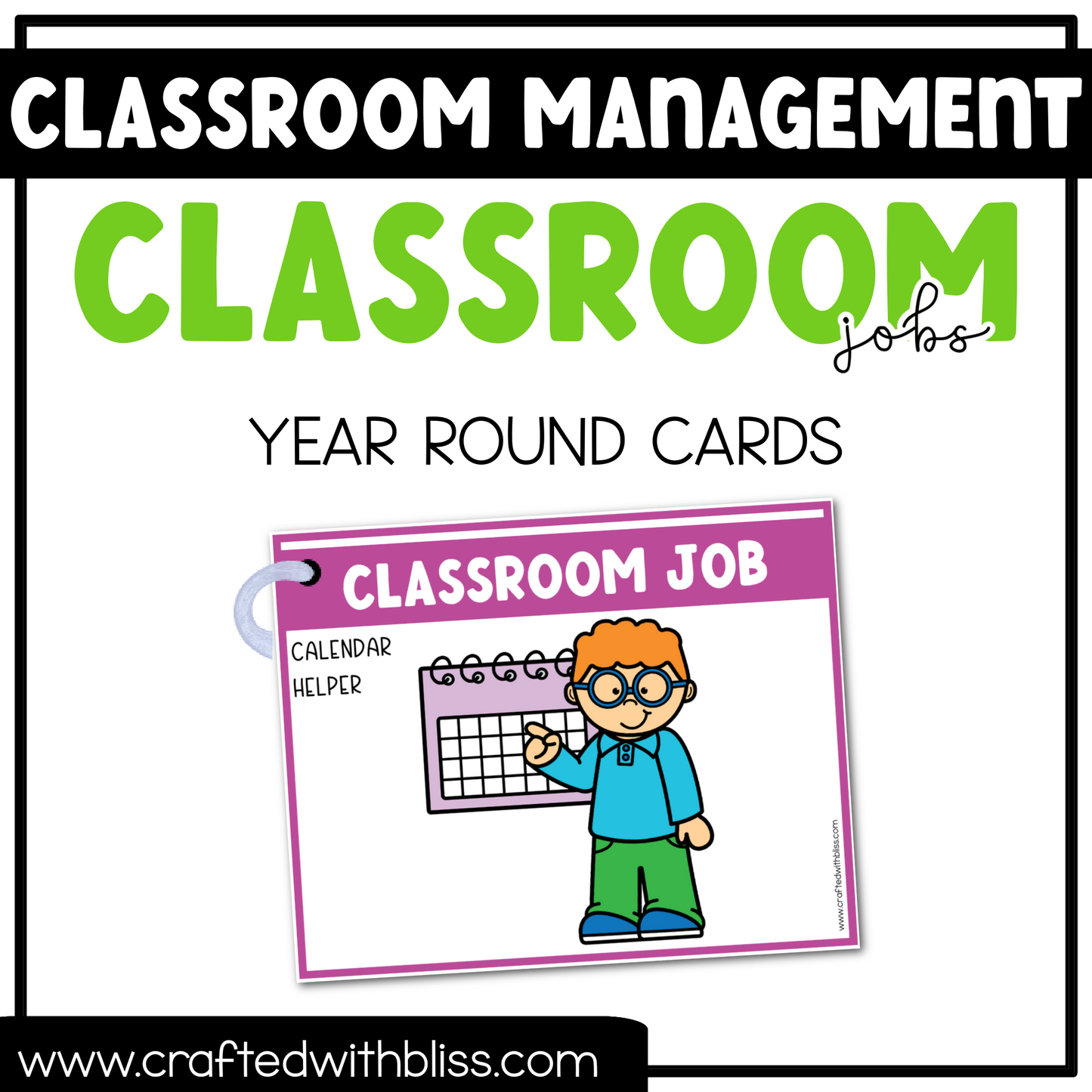 Classroom Jobs Visual Cards | Classroom Management Tool