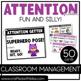 Fun and Silly Attention Getter Grabber | Classroom Management Tool