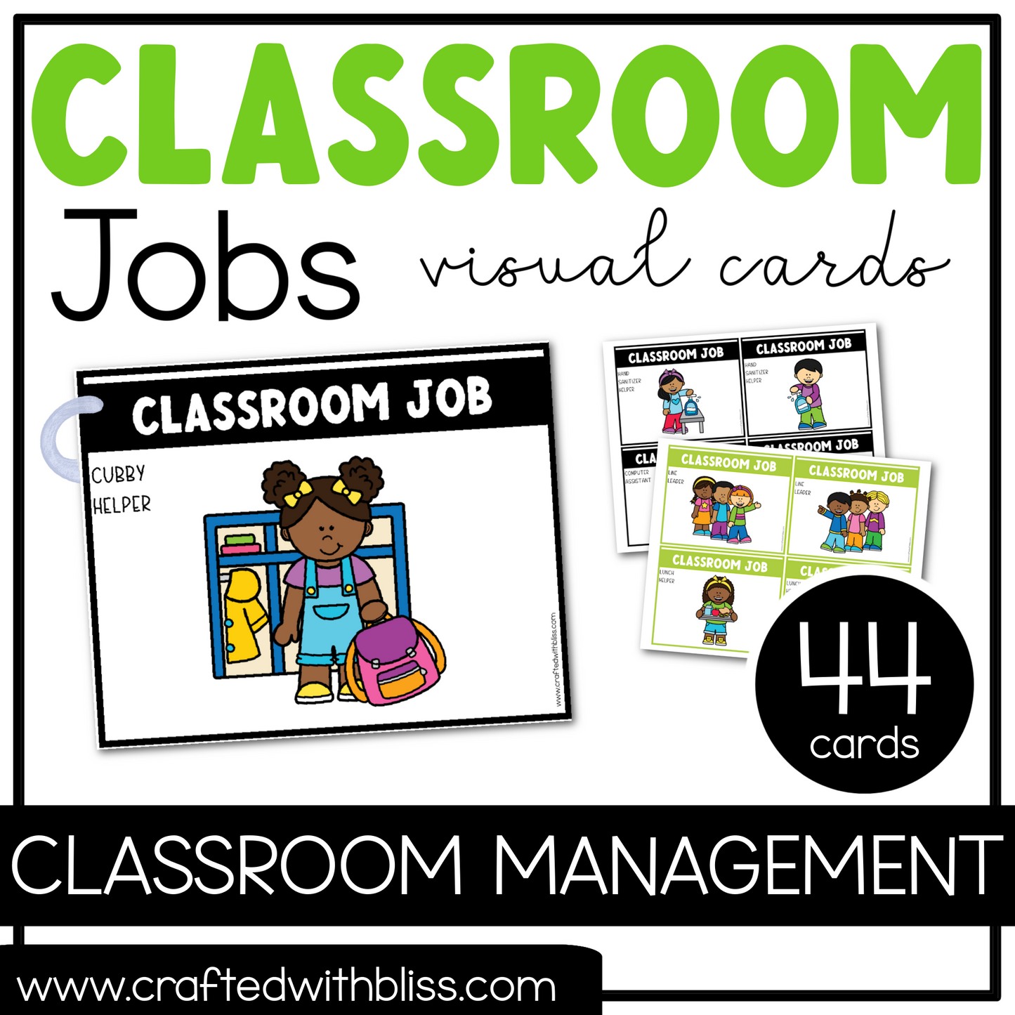 Classroom Jobs Visual Cards | Classroom Management Tool