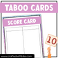 Dirty Bachelorette Party Taboo Game 150 Cards Bridal Party Game Night Forbidden Words