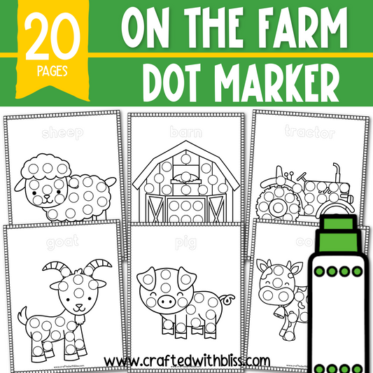 Themed Dot Marker Mega Bundle