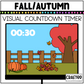 Fall Visual Timer Classroom Management Tool Transition PPT Video Autum ...