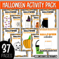 Printable Halloween Games And Fun Activities Pack For Kids Game Bundle