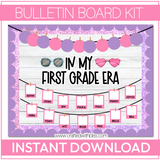 In My First Grade Era Back To School Bulletin Board Kit | Door Classroom Decor (1st up to 9th)