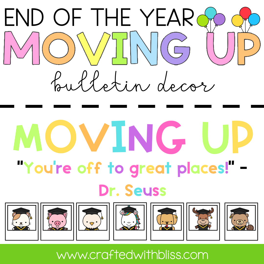 Moving Up Resources Mini Bundle | End of the Year | Graduation