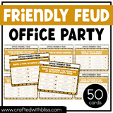 Office Theme Party Friendly Feud Game Work Staff Team Building