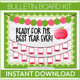 Ready For The Best Year Ever Back To School Bulletin Board Kit | Classroom Decor