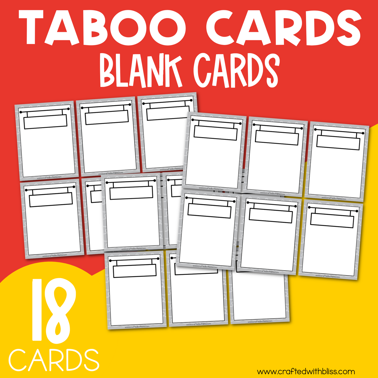 taboo board game cards