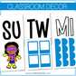 Superhero Theme Back to School Bulletin Board Kit | Classroom Decor | Super Minds at Work