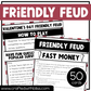 Valentine's Day Party Game Friendly Feud 50 Cards February Party Game Night Ice Breaker Group Team Building Games Coworker Trivia Night Girl