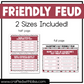 Valentine's Day Party Game Friendly Feud 50 Cards February Party Game Night Ice Breaker Group Team Building Games Coworker Trivia Night Girl