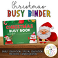 Holidays Busy Book/Binder Bundle SpEd, Toddler and Pre-K