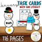 Task Cards Math and Literacy Mega Bundle – CraftedwithBliss