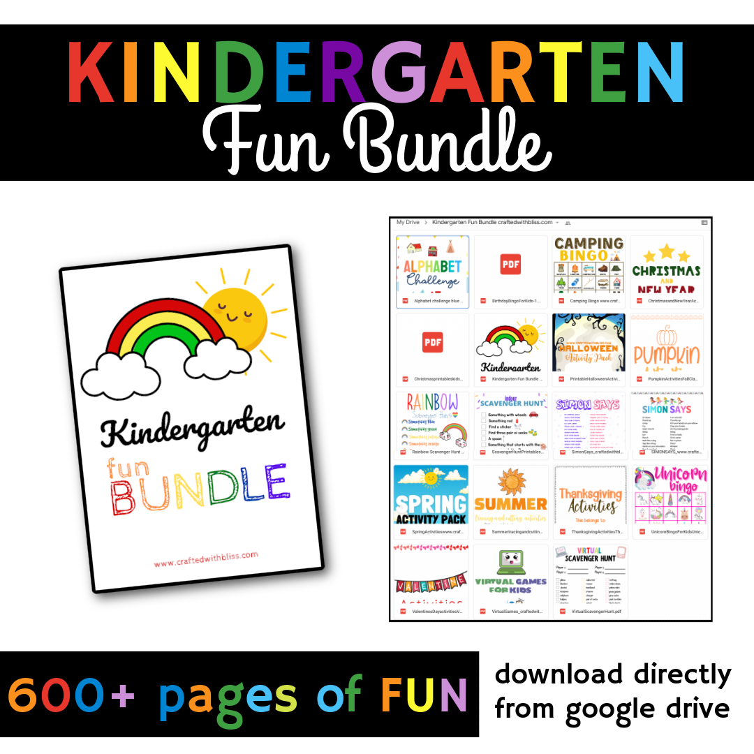 Kindergarten FUN Bundle